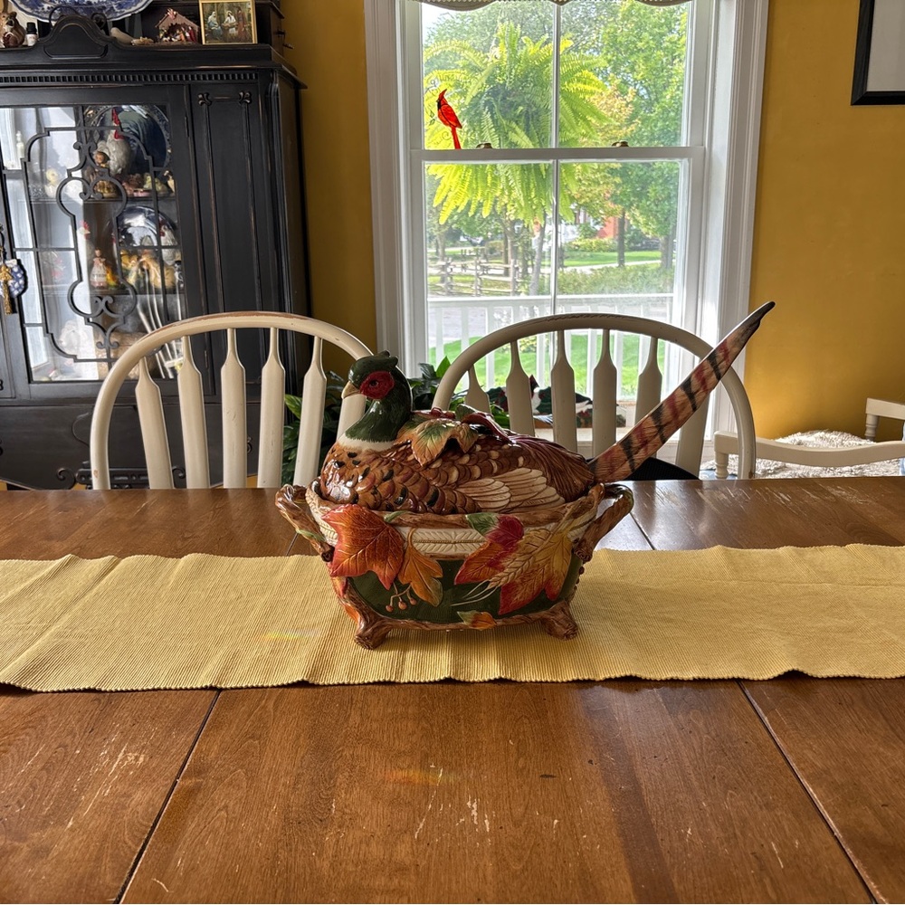 Fitz & Floyd Pheasant Tureen